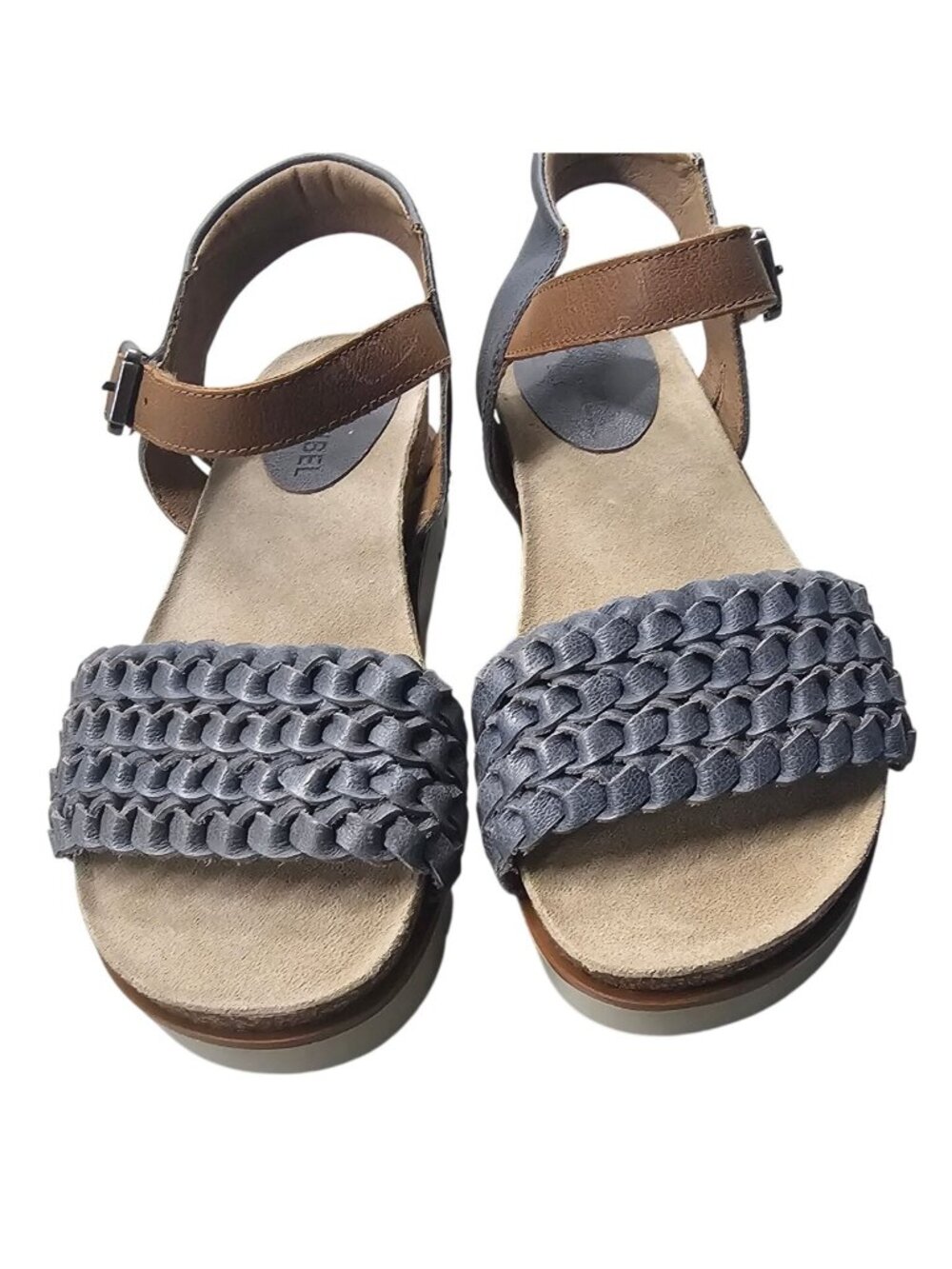 Josef Seibel Women's Clea 16 Platform Comfort Sandals, Jeans Combo Size 36 - Picture 7 of 15